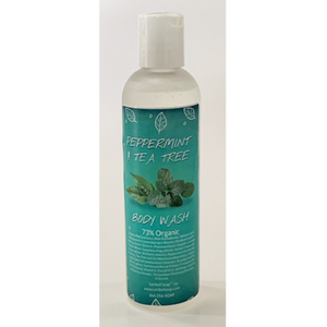 73% Organic Peppermint & Tea Tree Body Wash