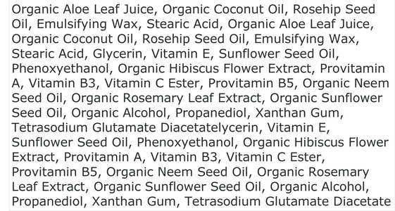 Rosehip & Hibiscus Facial Cream