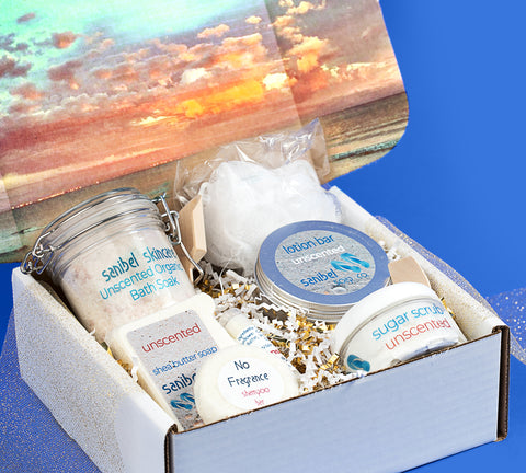 Image of Fragrance-Free-Gift-Basket-Sanibel-Soap